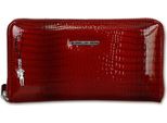 Jennifer Jones Borsa Da Polso Da Donna In Pelle Rossa Con Protezione Rfid OTJ505R