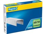 Rapid® 24869300 Heftklammern 23/10Mm Standard, Verzinkt, 1000 StüCk