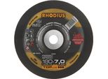 Rhodius 210658 RS580 Speed Disco Abrasivo A Gomito 180 Mm 22,23 Mm 1 Pz.