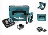 Makita Dst 221 RG1J 18 V Li-Ion Tacker In Makpac + 1X Bl 1860 B 6,0 Ah Li-Ion Batteria + Caricabatterie Dc 18 Rc