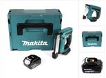 Makita Dst 221 G1J Graffettatrice A Batteria 18V In Valigetta Makpac + 1X Batteria Bl 1860 B 6,0 Ah - Senza Caricabatterie