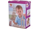 Eichhorn 100001612 Set Di Costruzioni In Legno Blocchi Di Legno Per Costruire, Incl. Sagome, In Legno Di Faggio Al 100 Per Cento, 200 Pezzi, Per Bambini A Partire Dai Due Anni Di Età