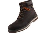 Stivali In Pelle Da Uomo Dockers By Gerli Marrone Scuro
