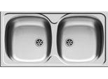 Lavello Da Incasso Pyramis E78 In Acciaio Inox 100125114