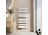 Asciugamani Emke Radiatore Da Bagno Radiatore A Pannello Attacco Laterale Acqua Calda A Parete 1041 X 500 Mm Bianco Senza Elemento Riscaldante