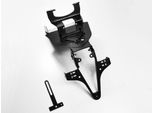 Zieger Porta Targa Di Base Compatibile Con Triumph Street Triple 675 Bj 2007-12 / Street Triple 675 R Bj 2007-12