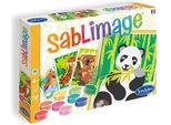 Set Artigianale SentosphèRe Immagini Di Sabbia Di Animali In Via Di Estinzione Per Bambini