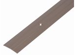 Alberts 476311 Profilo Di Transizione, Con Due Scanalature, Alluminio, Bronzo Anodizzato, 900 X 37,8 Mm
