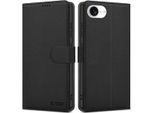 Tech-Protect Custodia Per Cellulare Custodia A Libro Con Chiusura Magnetica Compatibile Con Iphone 16E (Se 4 2025) Nero