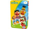 Schmidt Spiele 51451 Gioco Da Portare Con Sé In Scatola Di Metallo Sesame Street®, Memo
