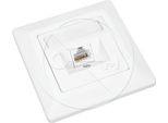 SX9-1-6-UTP-WH - Presa Solarix CAT6 Utp 1 X RJ45
