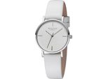 Orologio Da Donna Regent Cinturino In Pelle Orologio Da Polso Analogico Bianco URBA746