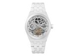 Ingersoll I15103 The Broadway Ceramic Dual Time Orologio Automatico Da Uomo 43 Mm 5ATM