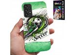 Custodia Per Samsung Galaxy A53 5G - Calcio, Custodia Calcio + Vetro