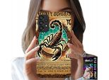 Custodia Per Samsung A52 / A52S - Segno Zodiacale Scorpione Astronomia + Lamina