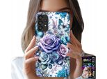 Custodia Per Samsung Galaxy A33 5G - Motivi Floreali Rose Custodia + Vetro