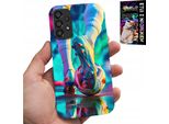 Custodia Per Samsung Galaxy A53 5G - Giocatori Di Calcio + Vetro