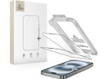 Vetro Protettivo Tech-Protect Quick Set+ - Set Di 2 Con Cornice Di Installazione Compatibile Con Iphone 17 Air