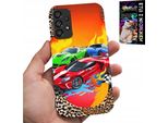 Custodia Per Samsung Galaxy A23 5G - Per Bambini, Auto Da Corsa + Vetro