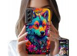 Custodia Per Samsung Galaxy S22 - Disegni Colorati, Custodia Swora Wolf Pack