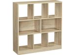 Vasagle Libreria, Scaffale A Cubo, Scaffale Da Pavimento, Con Scomparti Aperti, Per Soggiorno, Studio, Camera Dei Bambini, Ufficio, Come Divisorio Per La Stanza