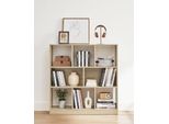 Vasagle Libreria, Scaffale A Cubo, Scaffale Da Terra, Con Scomparti Aperti, Per Soggiorno, Studio, Camera Dei Bambini, Ufficio, Come Divisorio Per Ambienti
