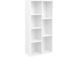 Vasagle Libreria, Scaffale A Cubo, Scaffale Per Bambini, Scaffale Indipendente, Scaffale Per Ufficio Con 7 Scomparti, Aperto Per Soggiorno, Studio, Camera Dei Bambini