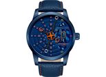 Police Orologio Da Uomo Al Quarzo Blu Onesize Uomo 46 PEWJA0022101, PEWJA0022102