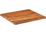 Vidaxl Piano D'appoggio 90X80X3,8 Cm Rettangolare In Legno Massiccio Di Acacia