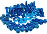Kit Viti Carena STR8 Blu Anodizzato Yamaha Aerox Mbk Nitro