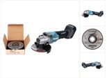 Makita Ga 016 Gz Smerigliatrice Angolare A Batteria 40 V Max. 125 Mm Brushless Xgt Solo + Toolbrothers Mantis Set Di Dischi Da Taglio - Senza Batteria, Senza Caricabatteria
