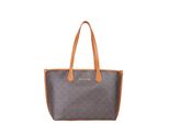 Valentino Borse Borsa A Tracolla In Ecopelle Lady Re Shopping Bag Moro / Cuoio