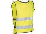 Gilet Di Sicurezza Illu Xxs/Xs Per Bambini M-WAVE, 2 Strisce Riflettenti, Giallo