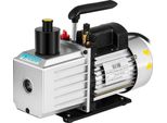 Pompa Per Vuoto A Due Stadi 8CFM - Pompa Per Vuoto 0,3Pa - 1HP Per Impianti Di Condizionamento Hvac - Pompa Ad Alte Prestazioni Per La Tecnologia Della Refrigerazione E Del Condizionamento Dell'aria