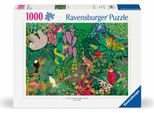 1000 Piece Puzzle - Ravensburger - Magical Rainforest - Landscape And Nature - Mixed - Indoor