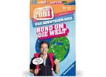 Ravensburger 22492 - Dama Tobi - Il Giro Del Mondo - L'avventura A Quiz Per Bambini Dai 7 Anni In Su, Gioco A Quiz E A Incastro Per Bambini E Famiglie, Per 2-4 Giocatori