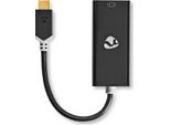Adattatore USB-C™ | Usb 3.2 Gen 1 | USB-C™ Maschio | Mini Displayport Femmina | 0,20 M | Rotondo | Placcato Oro | Pvc | Antracite | Scatola Con Finestra