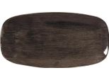 Churchill Stonecast Patina Piatti Rettangolari Neri 298 Mm (12 Pezzi)