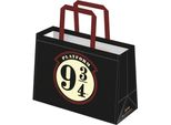 Harry Potter - Borsa A Tracolla, Piattaforma 9 3/4 PM11147 (Taglia Unica) (Nero)