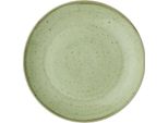 Churchill Stonecast Sage Green Coupe Plate 165 Mm (12 StüCk)