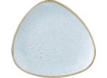 Piatto Triangolare Churchill Stonecast, Blu Uovo D'anatra, 315 Mm, (6 Pezzi)