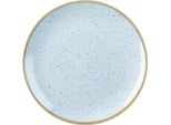 Churchill Stonecast, Piatto Da Portata Rotondo, Blu Uovo D'anatra, 165 Mm, (12 Pezzi)
