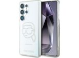 Custodia Karl Lagerfeld Strass Karl Head Logo Do Samsung Galaxy S25 Ultra Przezroczysty