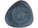 Piatti Triangolari Churchill Stonecast, Mirtillo, 229 Mm (12 Pezzi)