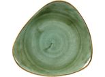 Piatti Triangolari Churchill Stonecast, Verde Samphire, 265 Mm (12 Pezzi)