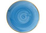 Churchill Stonecast, Piatto Da Portata Rotondo, Blu Fiordaliso, 165 Mm, (12 Pezzi)