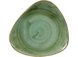Piatti Triangolari Churchill Stonecast, Verde Samphire, 311 Mm (6 Pezzi)