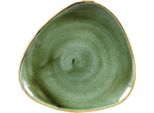Piatti Triangolari Churchill Stonecast, Verde Samphire, 229 Mm (12 Pezzi)