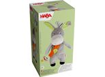 Haba Bambola Di Stoffa Unisex Con Ciuccio A Forma Di Asino Elwood - Asino Elwood - Altezza 26 Cm