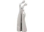 Vidaxl Scultura Argento 10 X 16 X 49 Cm Alluminio